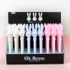 Hot-selling student stationery creative gel pen Zhongfan 2021 Cute Big Head Rabbit Silicone Cartoon Pen Gift wholesale Application Scenario